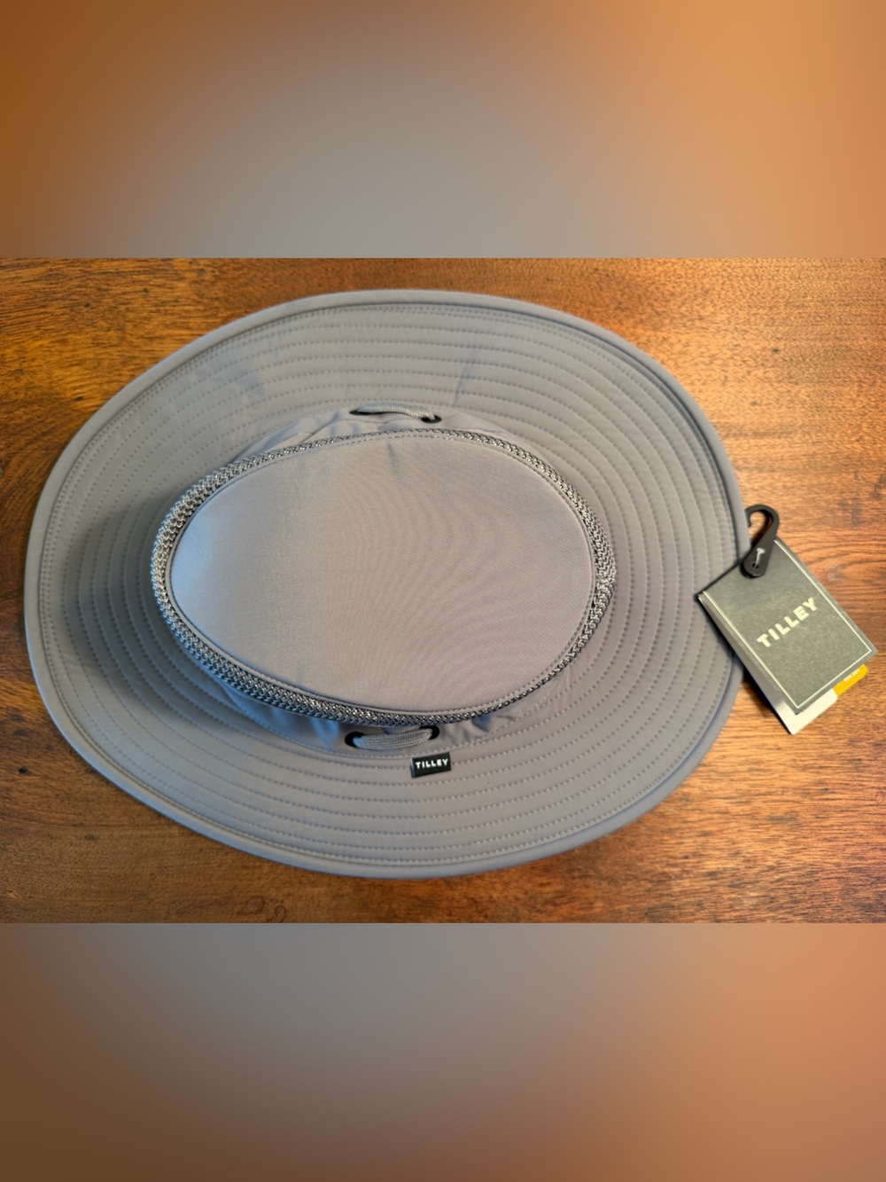 Tilley Airflo Hat Grey with Tag
